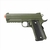 Pistola de Airsoft Spring Galaxy G25 Modelo 1911 Warrior Full Metal - Verde Oliva