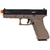 Pistola de Airsoft Green Gas Army R17 Slide Metal Blowback - Tan - comprar online