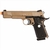 Pistola De Airsoft Green Gas QGK R27-B-TN 1911 TAN Full Metal - Blowback