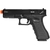 Pistola de Airsoft Green Gas Army Armament R18 Glock G18 Full Auto Blowback - BK - comprar online