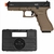 Pistola de Airsoft Green Gas Army Armament R18 Glock G18 Full Auto Blowback - Tan