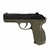 Pistola de Pressão Co2 Gamo PT-85 4,5mm Mag 2x8 Tiros Blowback -Olive Black