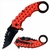 Canivete Karambit Master Usa Abertura Assistida - Vermelho