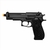 Pistola de Airsoft Spring Saigo Beretta 92 - Preta