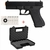 Pistola Airsoft GK-307 Vigor tipo G17 + Maleta