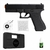 Pistola Airsoft Modelo Glock Spring Vigor GK-307 Mola + Maleta + Alvo + Bbs + Silicone