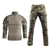 Kit Loadout Airsoft calça tática + T-shirt tatico AVB Multicam