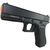 Kit Pistola de Airsoft Spring Vigor GK-V20 Full Metal + 10 Alvos+ Maleta Falcon - loja online