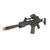 Rifle de Airsoft Elétrico Cyma G36 com Red Dot e Supressor 6mm (Toy) - CM021(FALTA BATERIA)