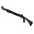 Espingarda Huglu Atrox Tactical Black Cal.12GA Oxidada 7+1 Tiros - Cano 20"