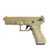 Kit de Pistola Airsoft Cyma Glock CM030 6mm Tan + 1000 Bbs 0.20g+Silicone + Maleta Falcon+ 70 Alvos - comprar online