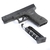 Pistola de Pressão Co2 Umarex Glock G17 4,5mm Slide Metal Blowback+ Esfera de Aço + Oculos+ 5 Cilindro de Co2+ Capa - comprar online