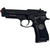 Pistola de Airsoft Spring Saigo Beretta 92 Full Metal - Preta - Mostruário