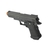 Pistola de Airsoft Spring G10 1911 - PRETA - Baby - DECORATIVA - SEM FUNCIONAMENTO - Escala 70% - Falcon Armas