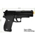 Pistola de Airsoft Spring Galaxy G26 P226 Full Metal - PRETA - Mostruário na internet