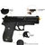 Pistola de Airsoft Spring Galaxy G26 P226 Full Metal - PRETA - Mostruário - Falcon Armas