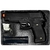 Pistola de Airsoft Spring Galaxy G26 P226 Full Metal - PRETA - Mostruário