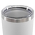 Copo Térmico Tumbler QGK 887ml Branco com Tampa - loja online