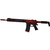 Rifle de Airsoft Elétrico APS FMR MOD1 Red Full Metal - Mostruario - loja online