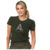 T-Shirt Feminina Armifera Gun Woman - Verde