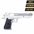 Pistola de Airsoft Spring QGK Modelo Desert Eagle .50 - Prata - TOY na internet