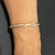 Bracelete dourado duplo cartier