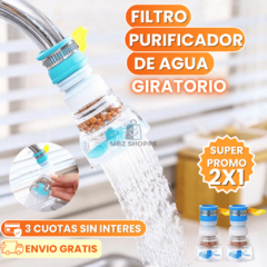 FILTRO GIRATORIO Y PURIFICADOR DE AGUA