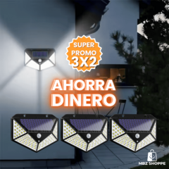 3X2 - SolaFlex Power-100 LEDS-CON SENSOR DE MOVIMIENTO - tienda online