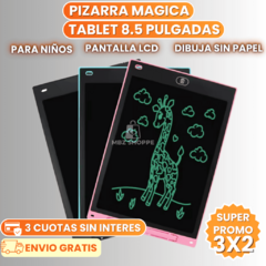 3X2 - PIZARRA MAGICA - TABLET 8.5 PULGADAS