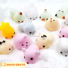 MINI ANIMALITOS SQUISHY ANTI-STRESS - PACK X10 UN - comprar online