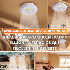 LUZ LED TOUCH PACK X3 UN - AUTOADHESIVA PORTATIL A PILAS en internet