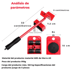 SOPORTE DESLIZANTE HASTA 150KG - tienda online