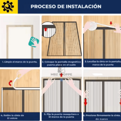 TEJIDO MOSQUITERO MAGNETICO en internet