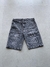 Bermudas Corte Baggy Negro Wash