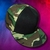 Gorra Snapback Camuflada (Bosque Frente Negro)