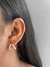 Brinco ear hook Jess Prata M - comprar online