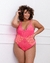 Body "Gabi" Plus Size com Arrastão e Renda Sem Bojo na internet