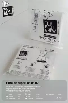 Filtro de Papel The Best Brew V60 ( 40 unidades ) - comprar online