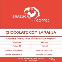 Chocolate com laranja