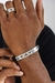 Pulseira Plano Piloto Masculina - Prata 925 - comprar online