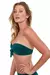 BIKINI MOLDED CUP BANDEAU PUSH UP FOREST GREEN en internet