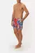 ELASTIC WAIST BOARDSHORT BIRDS OF A FEATHER - Boutique Narita