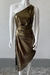 Vestido dorado Susana dress