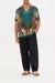 SHORT SLEEVE CAMP COLLARED SHIRT TIGER PANTS