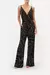 TWIST FRONT JERSEY JUMPSUIT TAKE MY TIGER