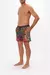 ELASTIC WAIST BOARDSHORT XANADU RISING - Boutique Narita