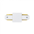 Conector Trilho Sobrepor Branco - Nordecor