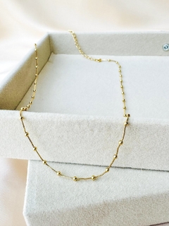 Choker De Bolinhas Banhado a Ouro - loja online