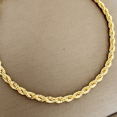 Pulseira Cordão Baiano Fina Banhada a Ouro 18K - comprar online