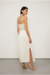 SAIA MIDI OFF WHITE COM ABERTURA LATERAL - comprar online